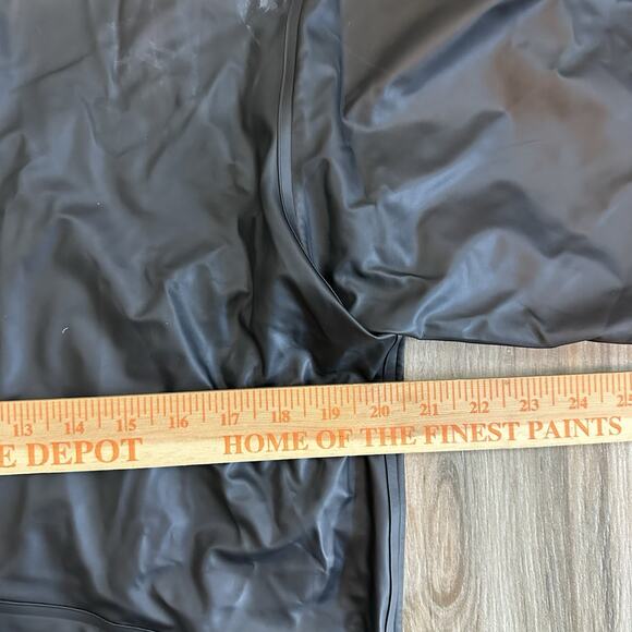 Helly Hansen Black Windbreaker Jacket Small Removable Hood Outdoors Packable - Picture 14 of 15